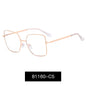 JMISUS Fashion Femme Lunettes optiques carrées avec verres correcteurs anti-lumière bleue photochromiques gris en forme de papillon, lunettes de vue sur ordonnance