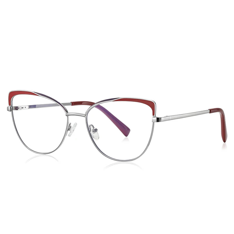 Lunettes de vue photochromiques œil de chat pour femmes JMISUS Fashion, monture papillon personnalisée, lunettes progressives anti-lumière bleue
