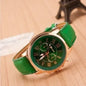 Montres pour femmes de marque, style sport et mode, montre pour dames, montre en cuir, montres-bracelets à quartz pour hommes, filles et femmes, montre femme