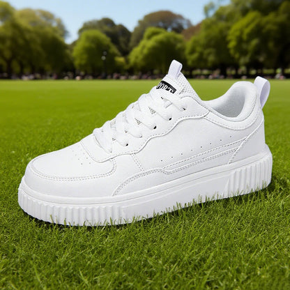 Chaussures décontractées pour femmes, respirantes, plates, pour la marche, baskets blanches, chaussures féminines de sport, de course, de marche en extérieur pour hommes