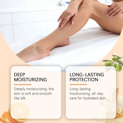 Lotion corporelle apaisante à la crème de miel et suif de bœuf, éclaircissante, atténuant les taches brunes, réduisant la mélanine, raffermissante, non grasse, hydratation durable.