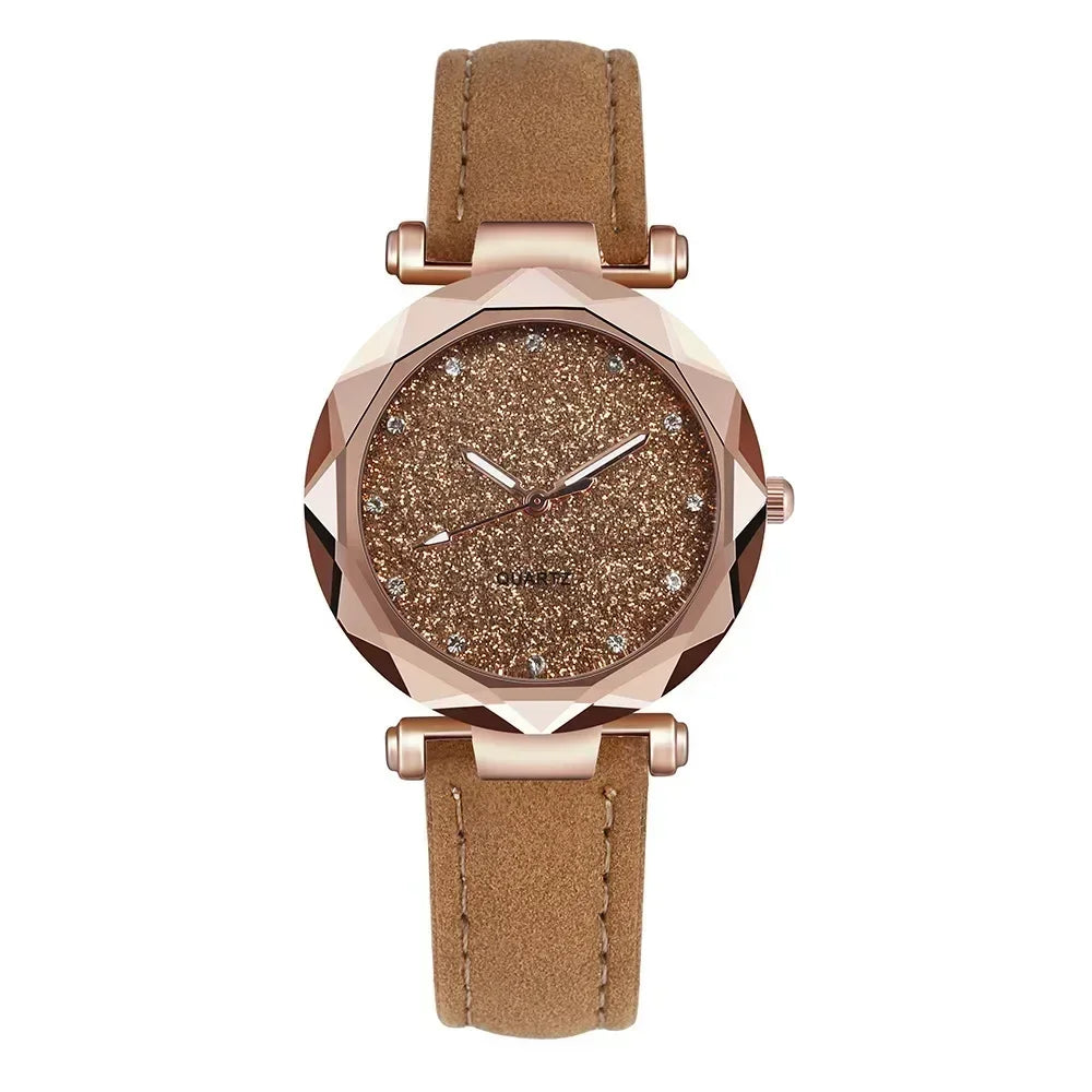 Nouvelle montre-bracelet de luxe à strass pour femme, montre ciel étoilé, montre-bracelet pour dames, Relogio Feminino, Reloj Mujer, Montre Femme, Horloge