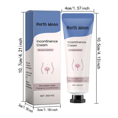 Lotion corporelle hydratante pour femmes destinée aux parties intimes, pour peau sèche et irritée, crème contre l’incontinence pour femmes, protection anti-fuites et soin de la peau