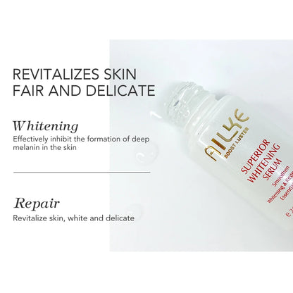 Crème de soin éclaircissante pour la peau AILKE, lotion éclaircissante, élimine les taches foncées avec glutathion, beurre de karité, crème corporelle hydratante
