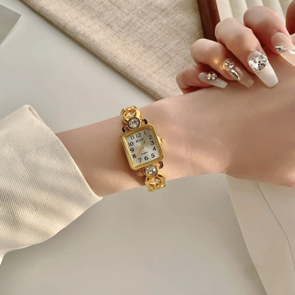 Montres pour femmes de marque haut de gamme, montres-bracelets de luxe, montre mode pour femme en or, montre bracelet élégante pour femme, horloge élégante pour femme, montre femme