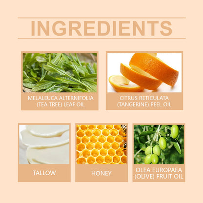 Lotion corporelle apaisante à la crème de miel et suif de bœuf, éclaircissante, atténuant les taches brunes, réduisant la mélanine, raffermissante, non grasse, hydratation durable.