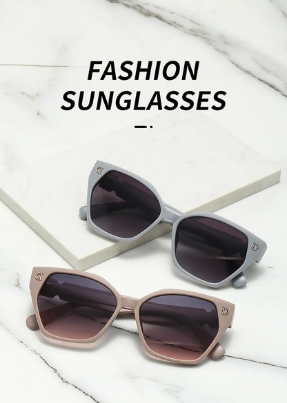 Nouvelle marque de mode de luxe lunettes de soleil pour femmes et hommes, élégantes lunettes œil-de-chat glamour pour femmes, lunettes de soleil tendance pour femmes, lunettes glamour.
