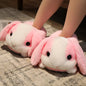Pantoufles hamster câlines et mignonnes pour femmes, hiver automne, en peluche chaude, chaussures nuage pour chambre, pantoufles familiales pour femme, pantoufles animaux kawaii