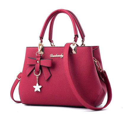 Nouvelle version coréenne tendance automne-hiver, sac pour femme avec nœud, sac portable à bandoulière, sac messager, sac « killer », sac pour maman, grande capacité