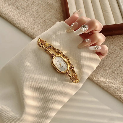Montres pour femmes de marque haut de gamme, montres-bracelets de luxe, montre mode pour femme en or, montre bracelet élégante pour femme, horloge élégante pour femme, montre femme